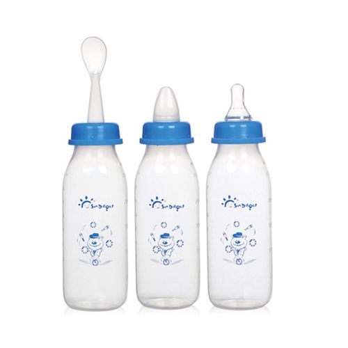 Biberon Plasticos Para  Bebe 3-N-1