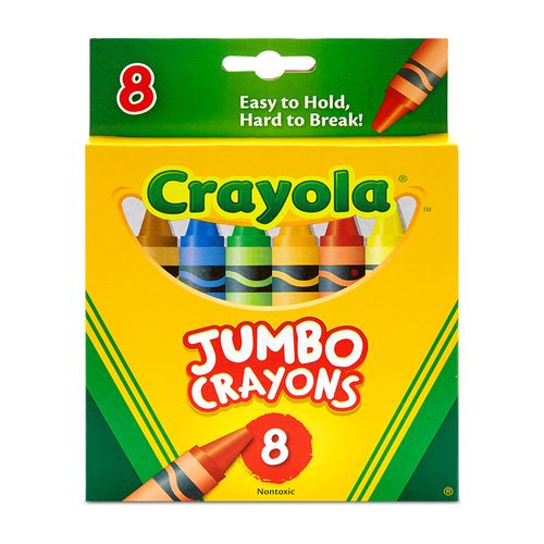 Crayones Crayola Extra Jumbo 1X8