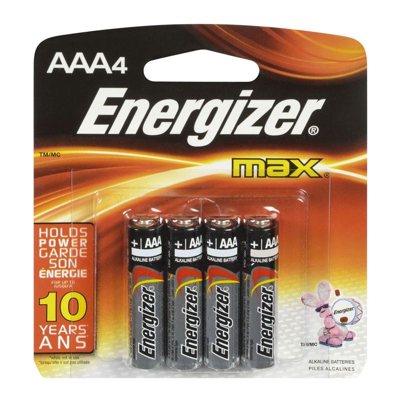 Bateria Energizer Aaa-4 1X4 - Diunsa