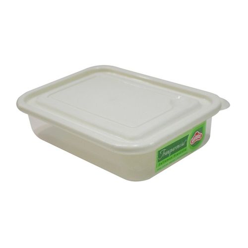 Tazon Rectangular Pequeno Aqua Crema  14Oz