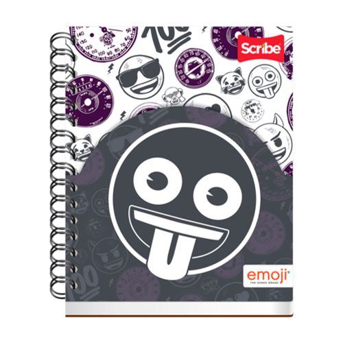 Cuaderno Colegial COS Emoji Ray 100 hojas