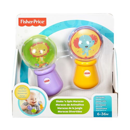 Juego de maracas de animalitos para bebe