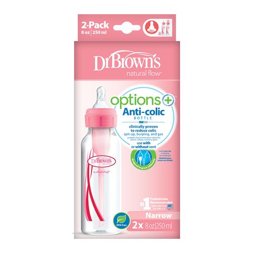 Biberon Options Pp Para bebe 80Z 250ML RSO 2PCS