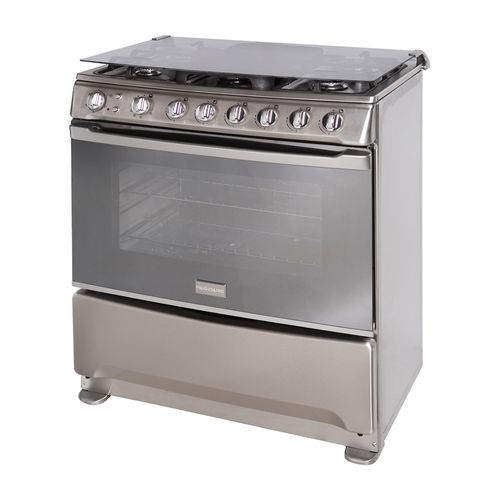 ESTUFA A GAS FRIGIDAIRE 30"/6QUEMAD /TAPA VIDRIO/A