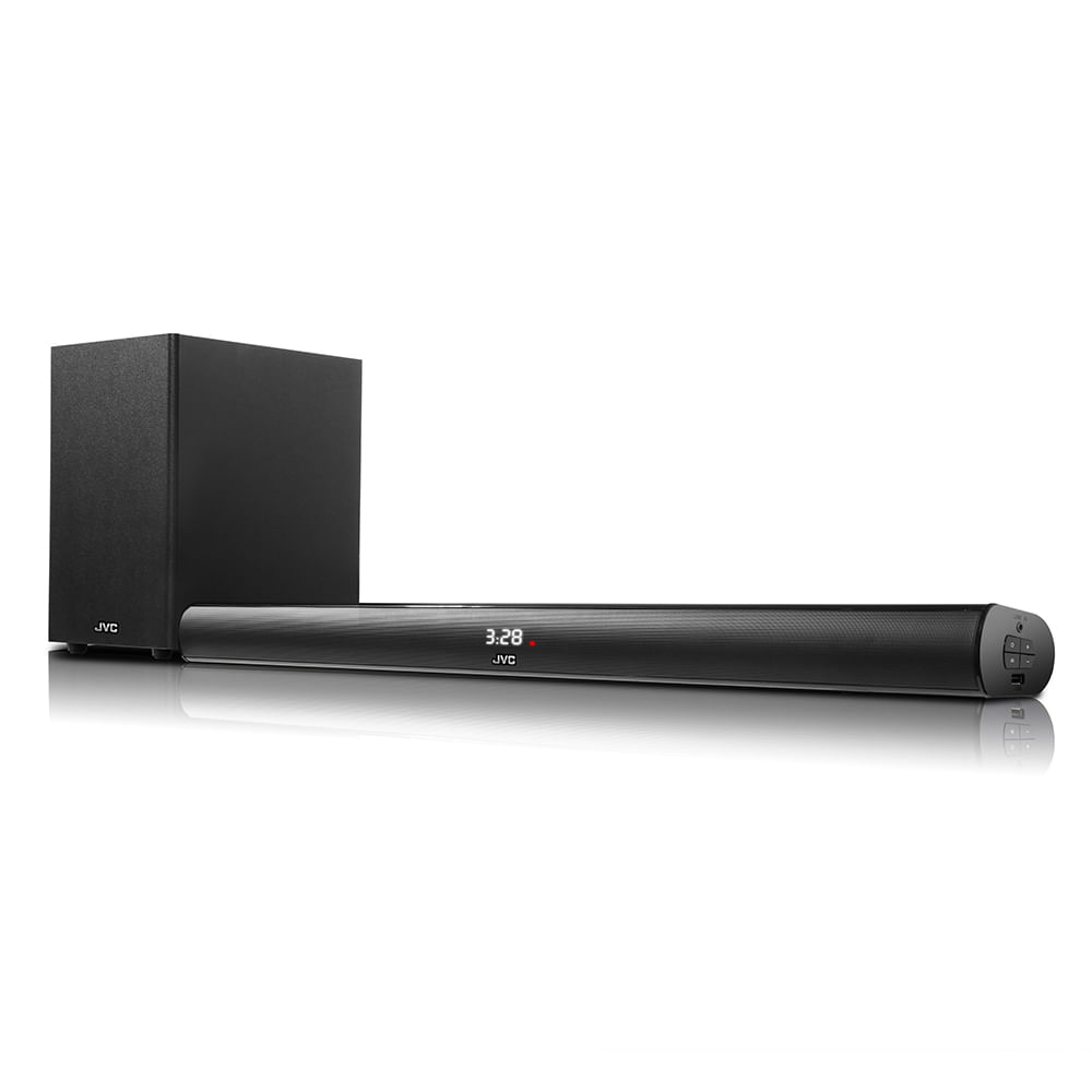 BARRA DE SONIDO JVC TH-KY536B 120W 2.1 SUBWOOFER INALAMBRICO HDMI USB BL