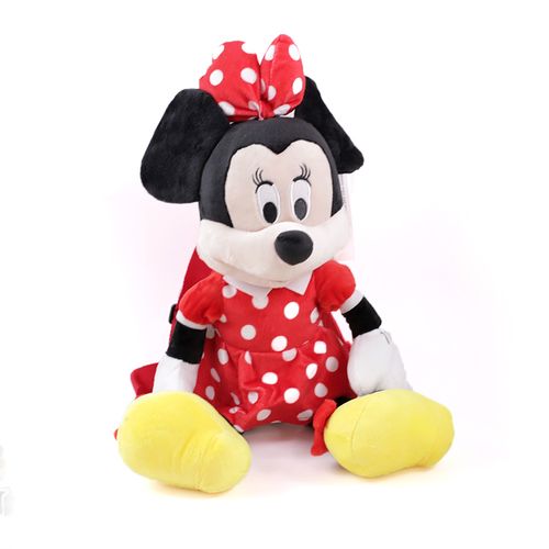 Mochila 17" Peluche Minnie Mouse Roja Foster