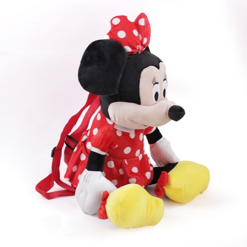 Mochila 17" Peluche Minnie Mouse Roja Foster