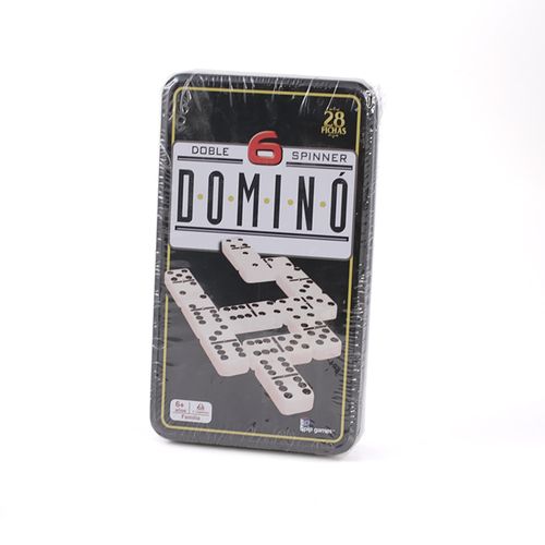 Juego De Domino Doble 6 Metal Pip Games