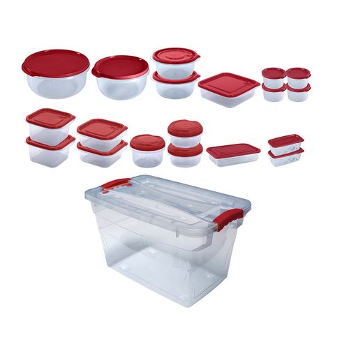 SET BASICO (40 PZ) ROJO CHEF 0