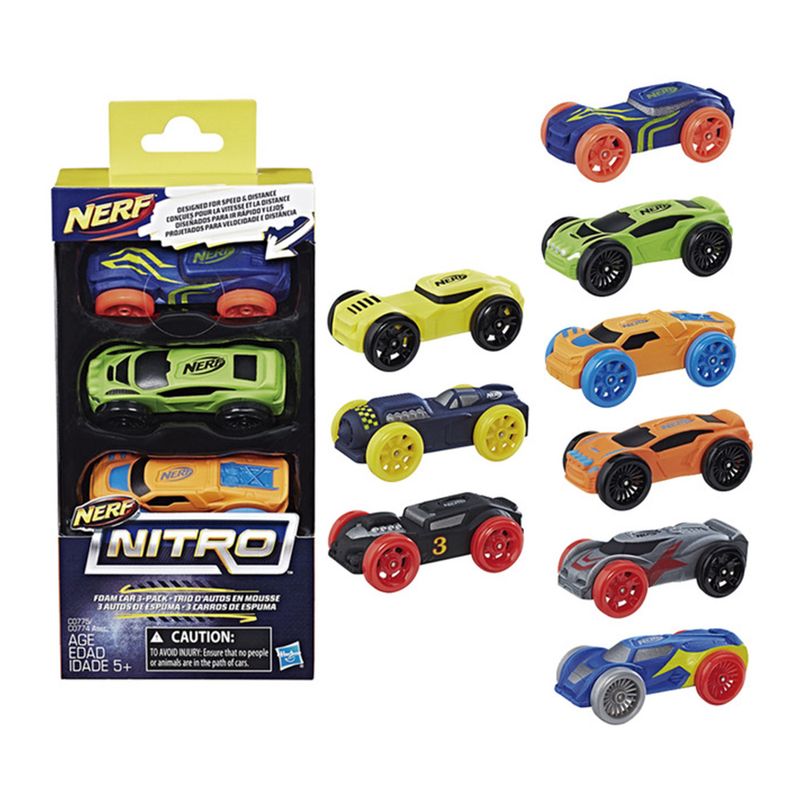 Carros de Espuma Nerf Nitro 3 Diunsa Tienda departamental