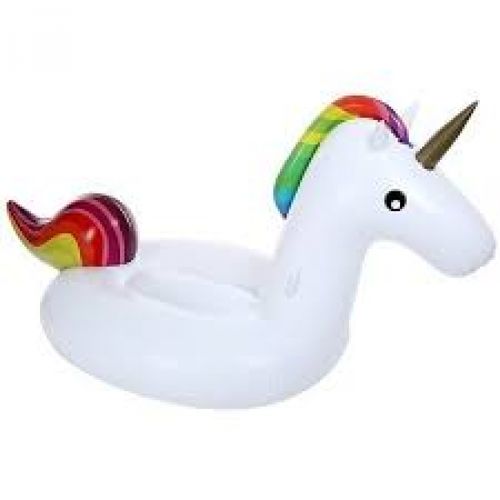 Piscina Inflable Diseño Unicornio con Rociador 2.72mx1.93mx1.04m