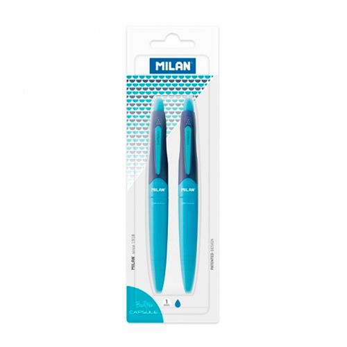 Juego de Bolígrafos Capsule Pen Clr. Azul