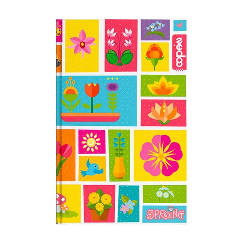 Cuaderno Cosido 100 Hojas Spring