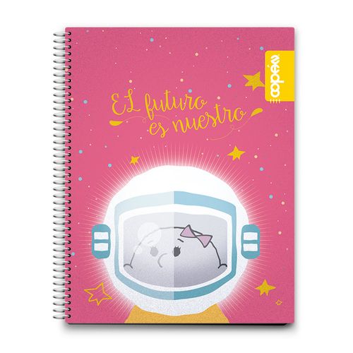 Cuaderno Espiral 1 Materia Salva Mi Vida 70H