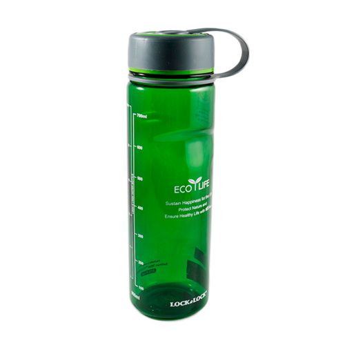 Botella Plastica Two Tone 800Ml Verde