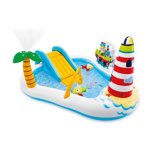 CENTRO DE JUEGO INFLABLE PESCA 2.18Mx1.88Mx 99CM INTEX