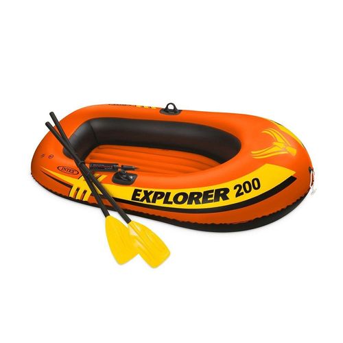 SET D/BOTE INFLABLE INTEX EXPLORER 200