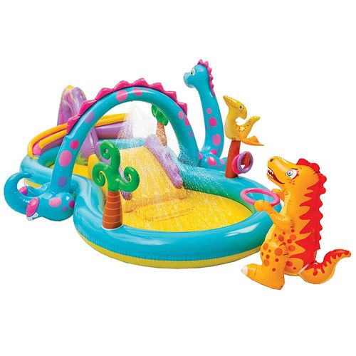 CENTRO DE JUEGO INFLABLE DINOLAND 3.02Mx2.29 Mx 1.12M INTEX