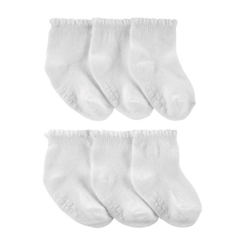 CALCETINES P/BEBE 6PK BLANCOS