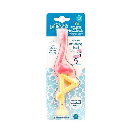 Cepillo Para Dientes Figura Flamingo Rso 1-4 Años