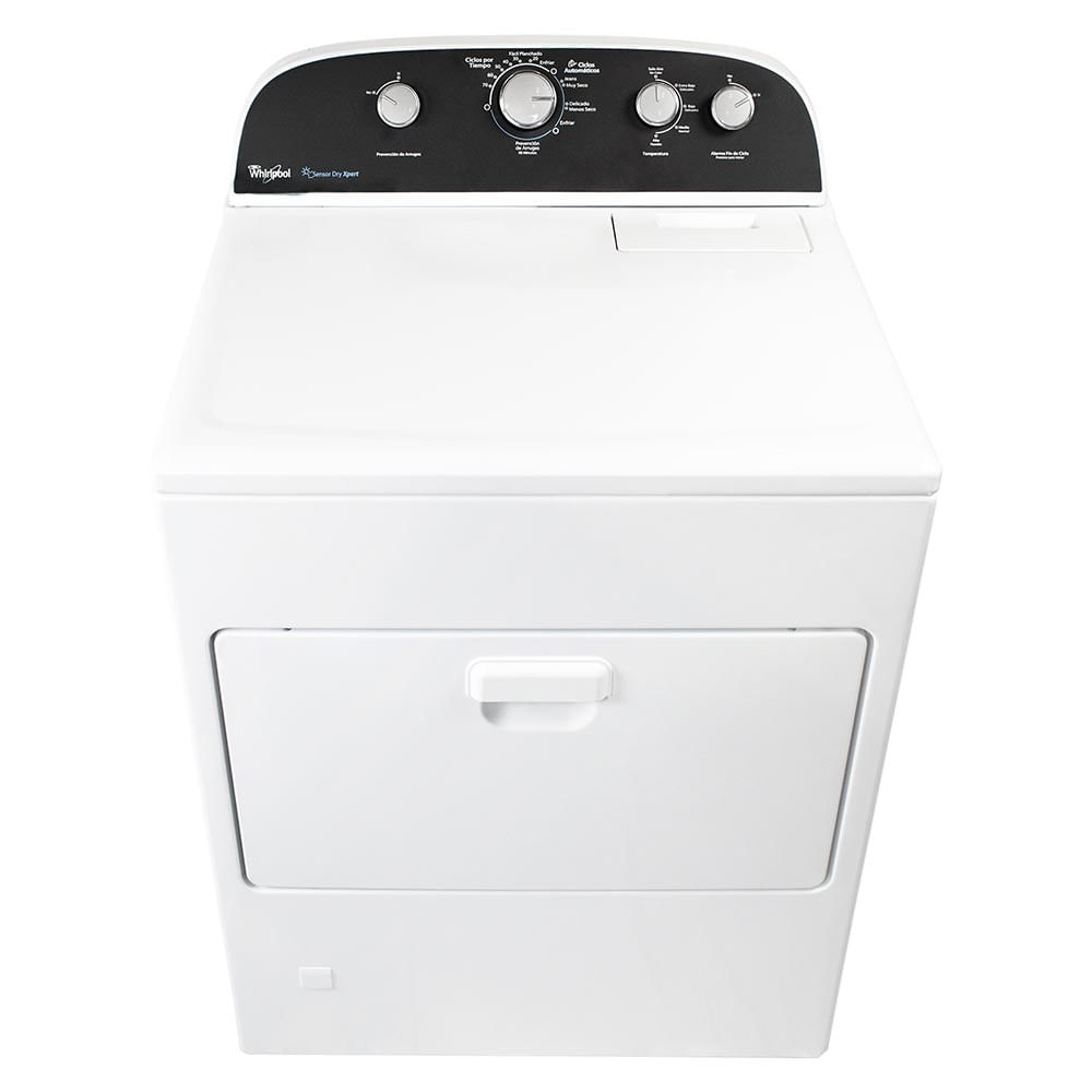 Secadora eléctrica Whirlpool carga superior 19Kgs Blanca Diunsa