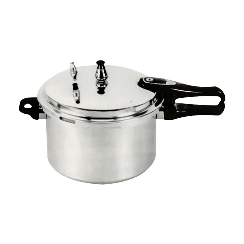 Olla A Presión Bayoneta ILLICO 10L - Acero Inoxidable 18/8, Válvula Seguridad, Para Todas Las Placas (inducción Incluida)