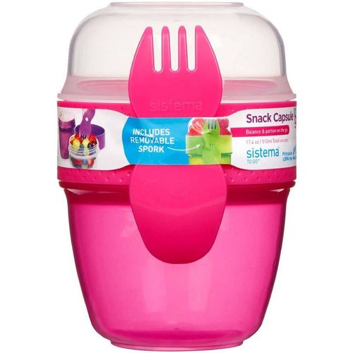 Recipiente Plastico para Snack 515Ml 17.41Oz