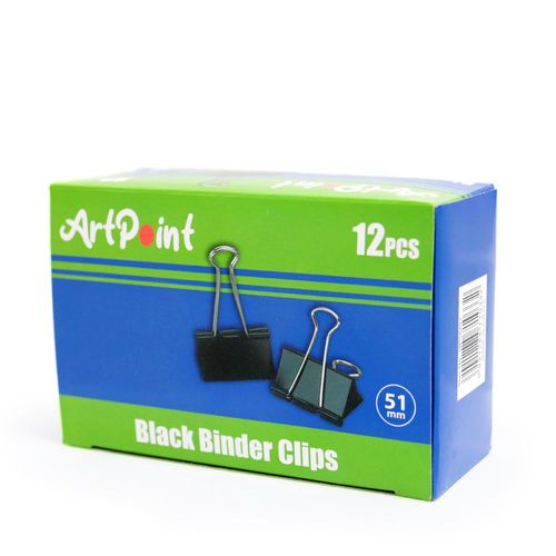 Art Point Binder Clips De Metal