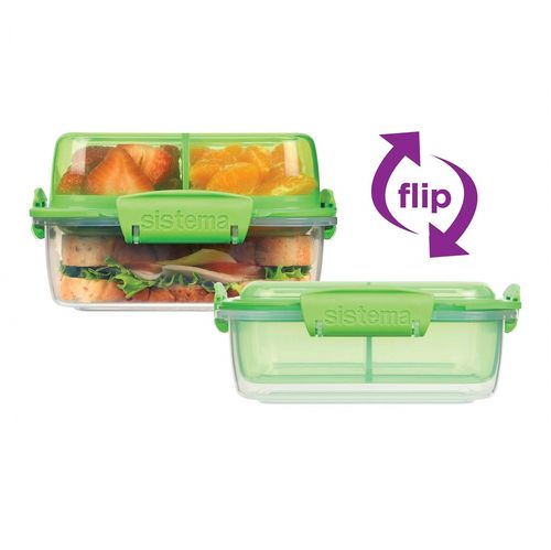 Recipiente Plastico Cuadrado Lunch Stack Surtido