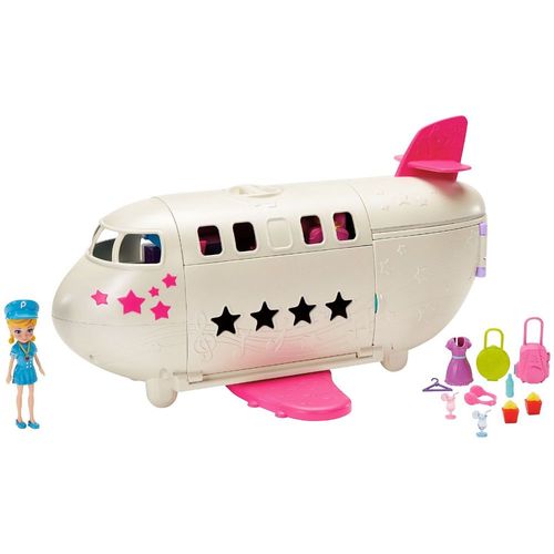 Polly Pocket  Jet  Fabuloso  Con Accesorios