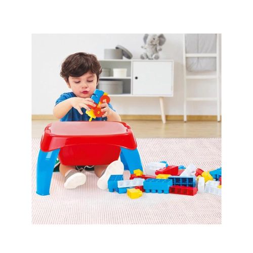 Mesa De Actividades Con Bloques 30Pcs