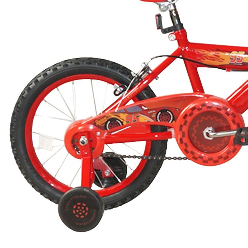 Bicicleta Niño 16 Pulgadas Cars 5-7 Años - Rojo