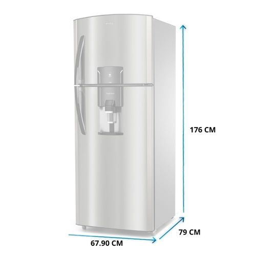 Refrigerador Automático 360 L Extreme Inox Mabe