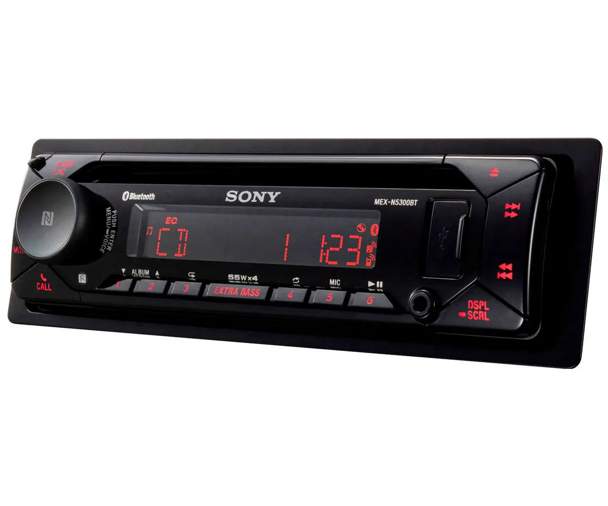 Radio Sony para carro 55w - Diunsa