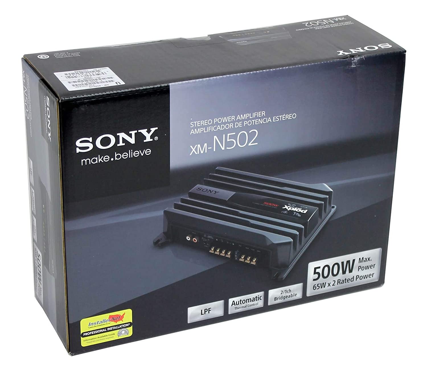 Sony XM-N1004 | Amplificador estéreo de 4 canales