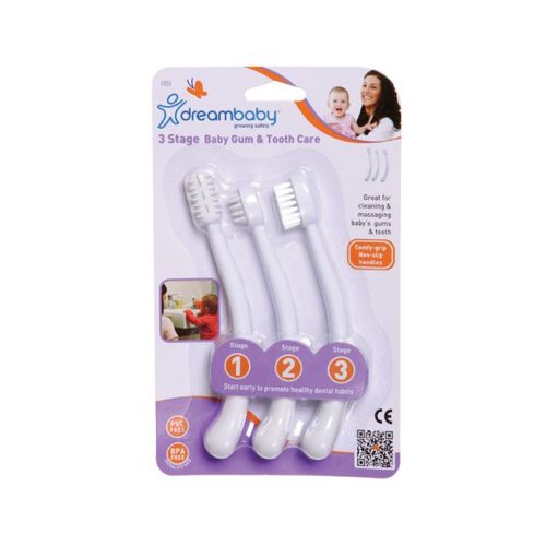 Cepillo Para Dientes 3-Etapas 3Pcs Blanco