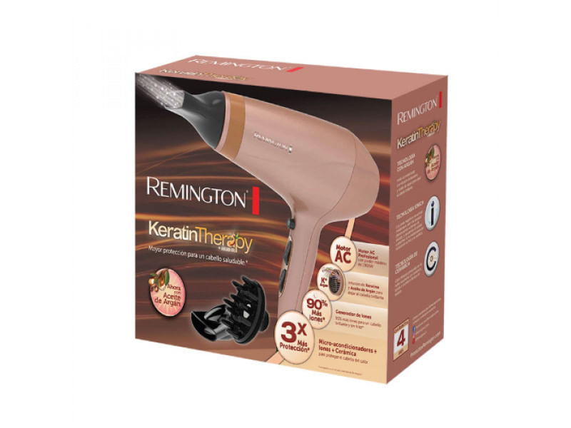 Secador remington cheap shine therapy pro