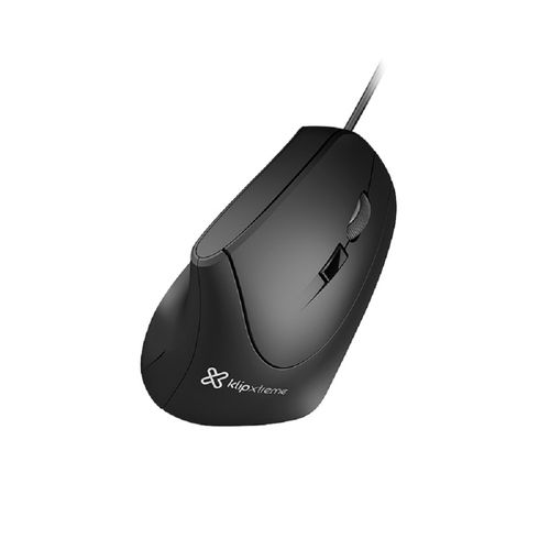 Mouse alambrico Klip l 6 botones l negro