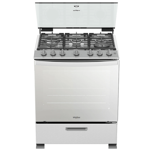 ESTUFA WHIRLPOOL 30" DE 6 QUEMADORES