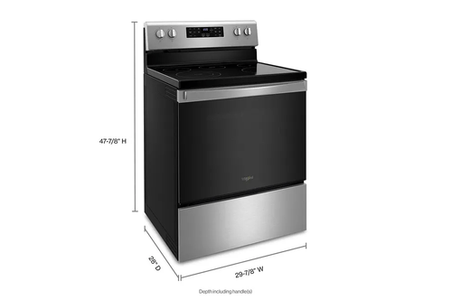 ESTUFA ELEC WHIRLPOOL 30"/5 QUEM/ CON AIR FRYER