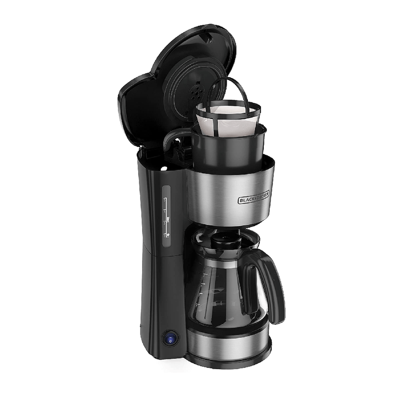 CAFETERA PROGRAMABLE BLACK+DECKER CON FILTRO 12 - Diunsa