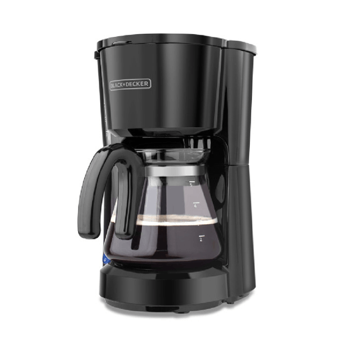 CAFETERA 5 TAZAS BLACK + DECKER CON FILTRO NEGRA