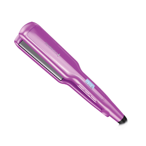 Plancha Alisadora Remington con Turmalina y Antiestática, Morado S5520