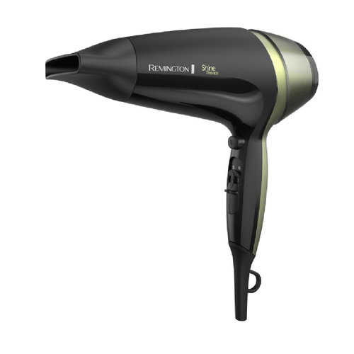 Secador Remington Shine Therapy con Microacondicionadores de Aguacate y Macadamia