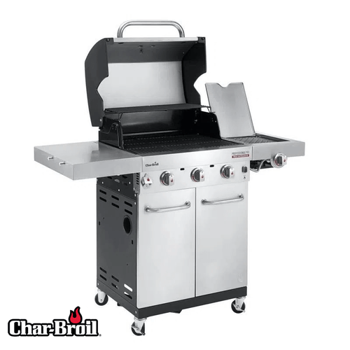 ASADOR A GAS CHAR-BROIL 3 QUEMADORES PRO INOX 25,5