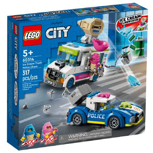 LEGO CITY PERSECUCION POLICIA CAMION DE HELADO