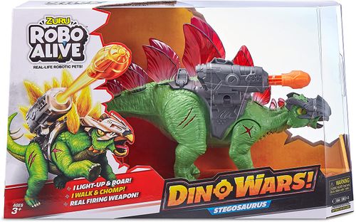 ROBO ALIVE DINO WARS FIG. S1 STEGASAURUS X 1 S1