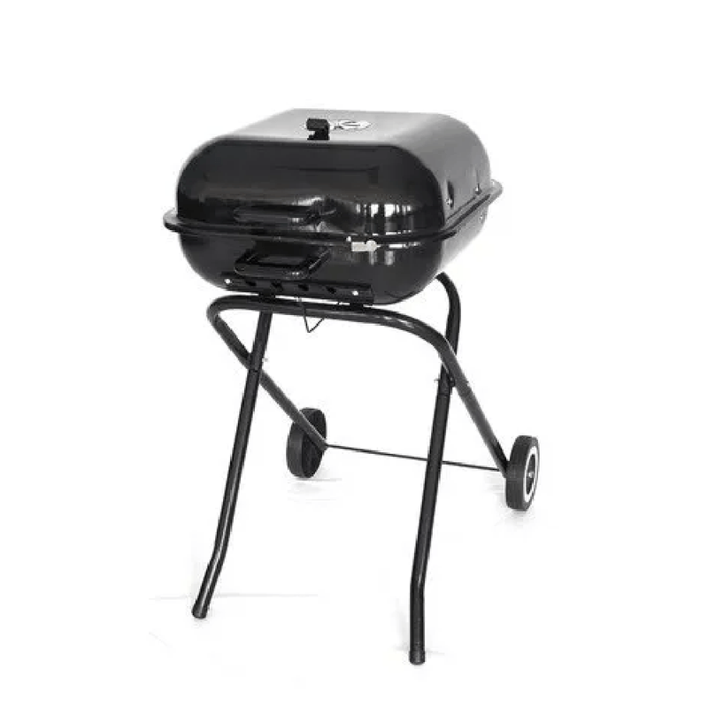 Asador De Carne De Carbón Avera Ac18 18 Negro