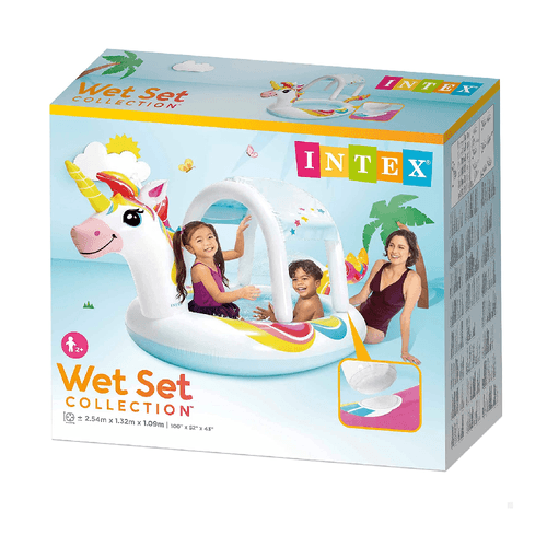 PISCINA INFLABLE 2.54Mx1.32Mx1.09M UNICORNIO INTEX