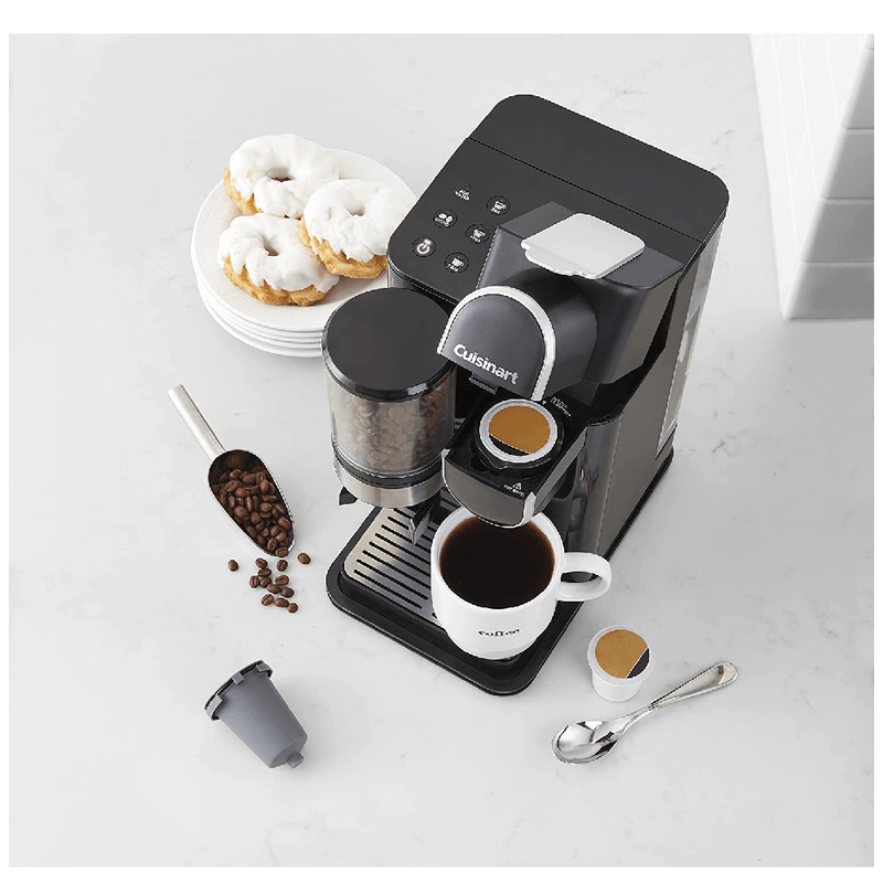 Cafetera con molino Single Serve Cuisinart DGB-2ES